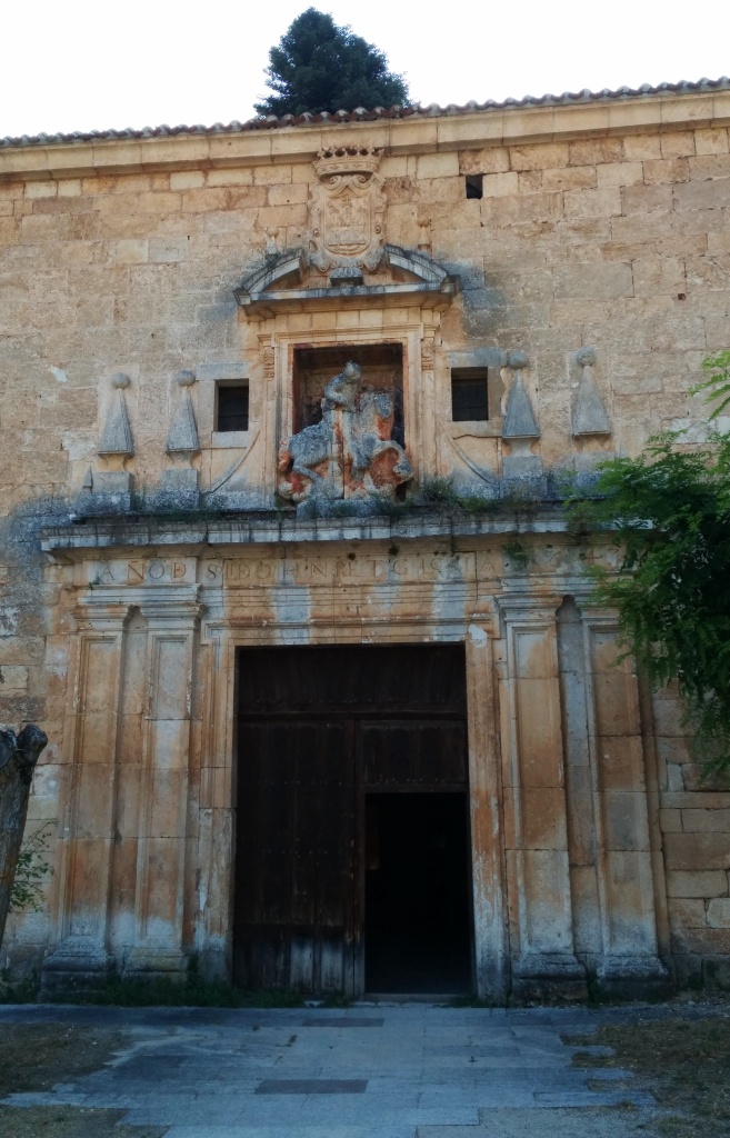 The main entrance of San Pedro de Arlanza